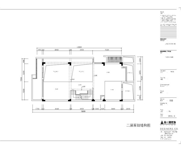 二层原始结构图